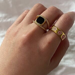 Fashion rings - size 6 - 2 rings